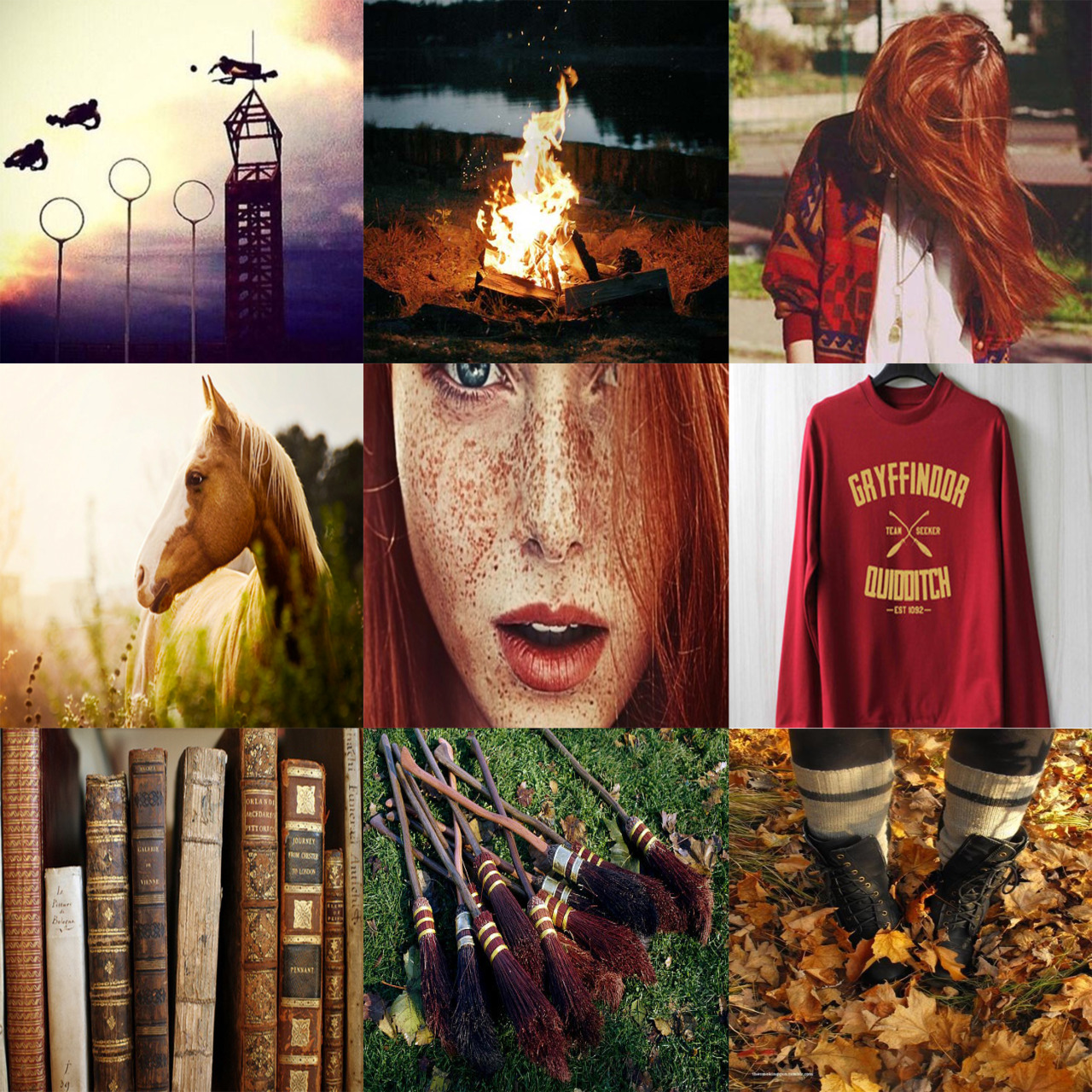 imagining your fandom - Ginny Weasley Aesthetic Requested By: Anonymous