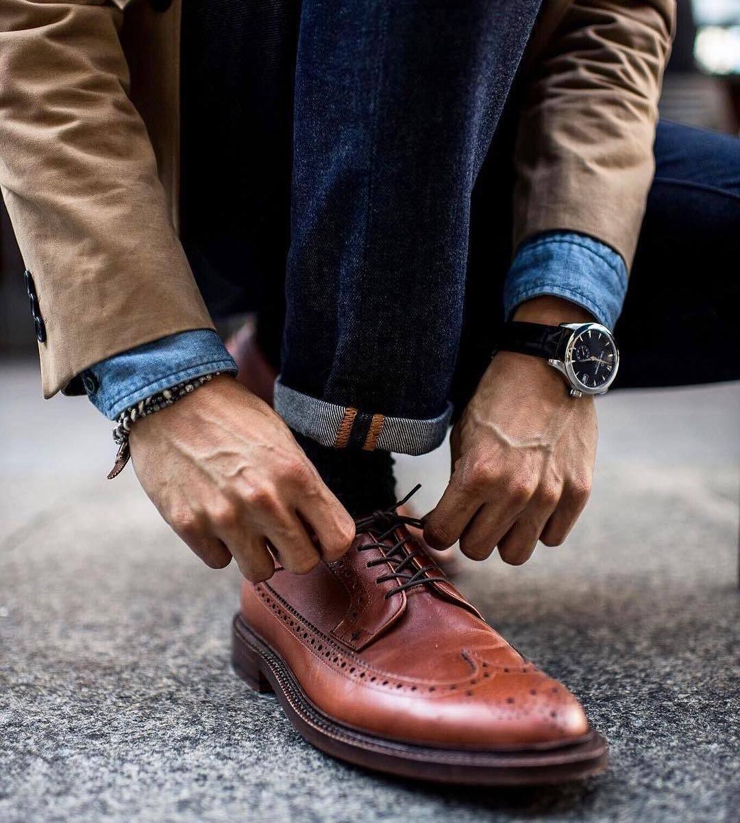 stylish brogues