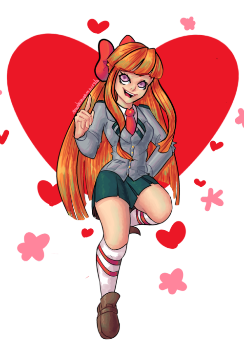 alexiamakarahonk:Blossom with UA’s uniform!They´re there maybe...