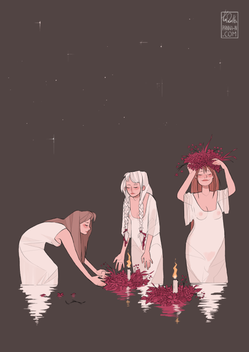 pannan-art:Kupala Night (21/22 June) - Slavic Celebration...