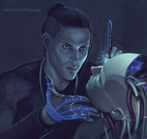 detroit become human DBH Connor rk800 elijah kamski hank anderson hankcon game Fanart Illustration comic drawing android art artwork artist my art