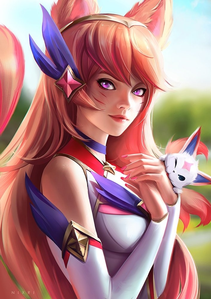 Star Guardian Ahri Skin League Of Legends Game 27