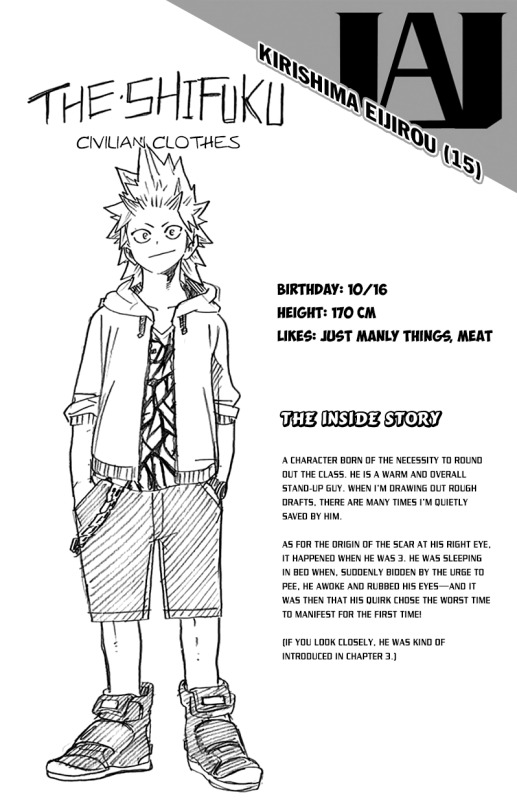 ☁ l e i n b o w ☁ - Kirishima in Chapter 3