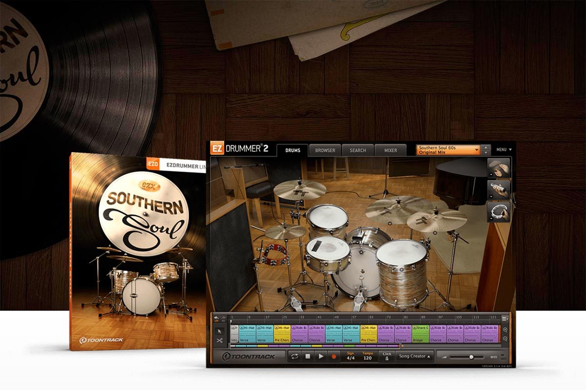 Toontrack Southern Soul EZX for Superior Drummer Toontrack Southern Soul EZX for Superior Drummer