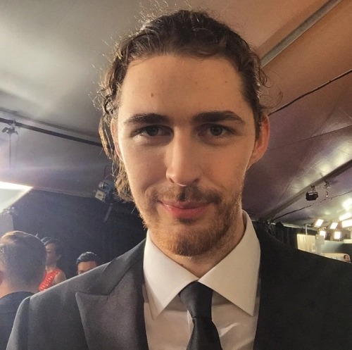 cozierwithhozier:Man bun and Armani, lethal combo