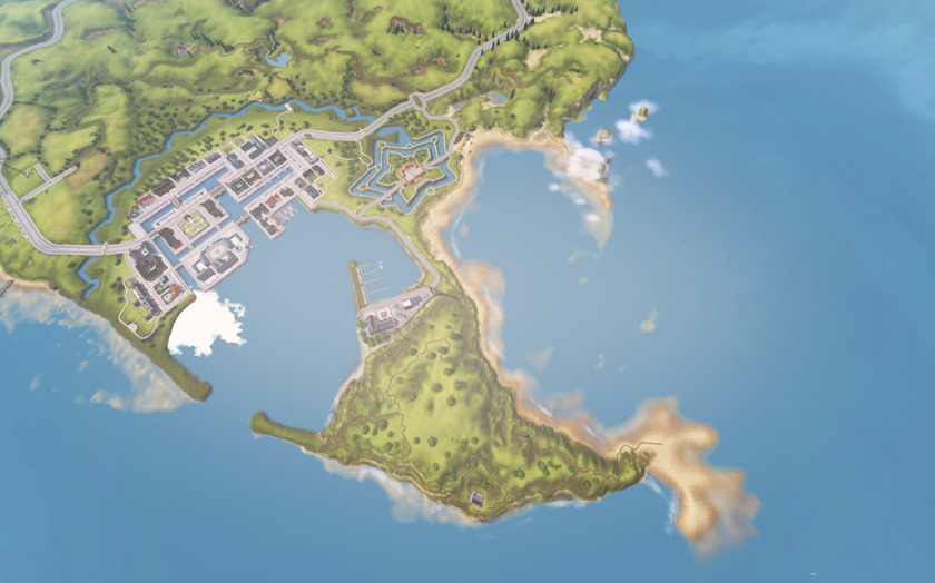sims 3 custom worlds with dive spots