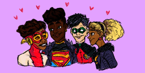 rcbinart:im working on a bigger kon thing, but heres a core four...