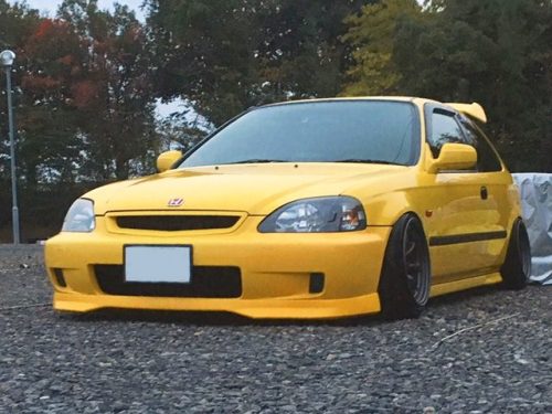 Modified Honda Civic Type R Yellow View All Honda Car Models Types