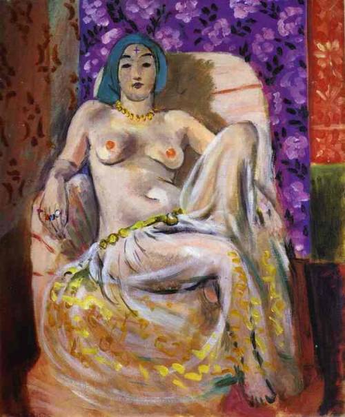 Seated Odalisque, Henri MatisseMedium:...