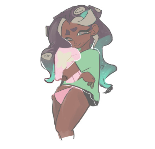 zzzzeezy:marina and her treasured pearl plush doodles