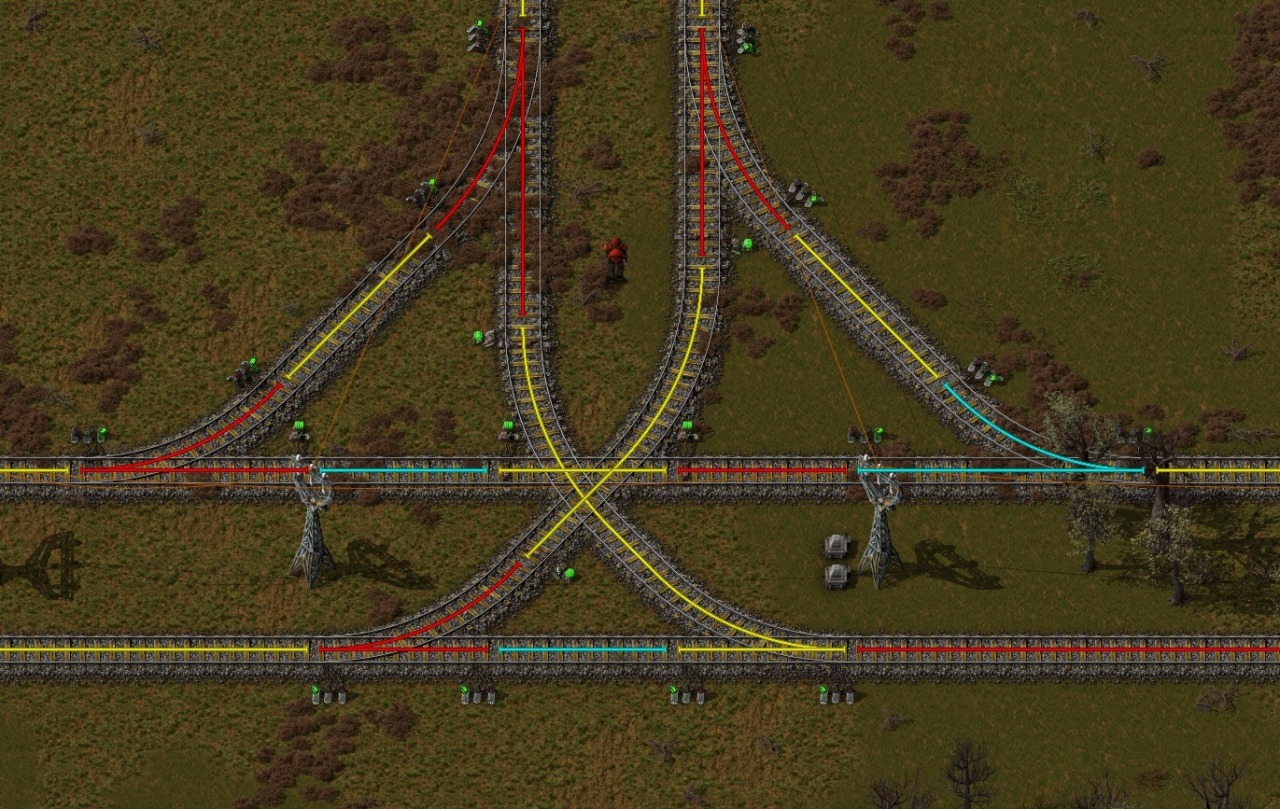 Factorio train signal фото 83