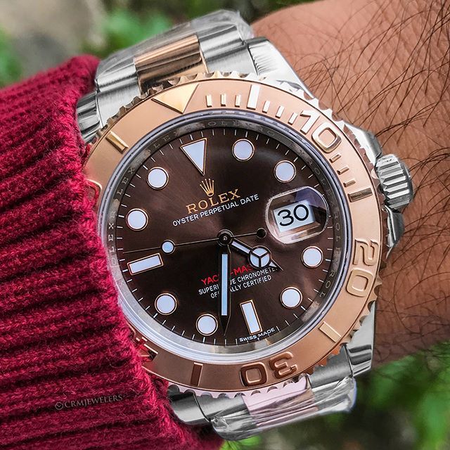 yacht master 2 chocolate