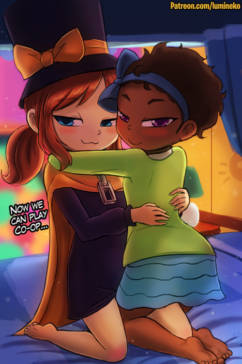 Hat in Time Co-opThey are best friends! (◕‿◕)...