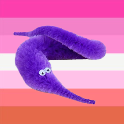 digivolve:worm on a pride flag baby!!!!