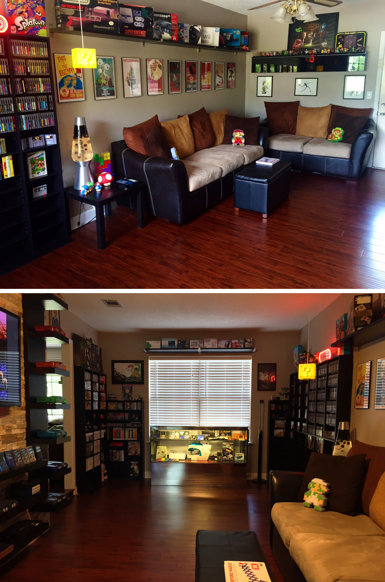 Nintendo Retro Gaming : So this is my new game room. My friend&hellip;