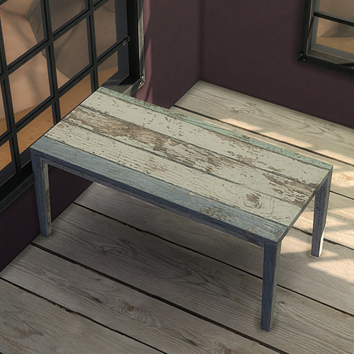 yewonssims:Wood dining table part 110 swatchesBG...