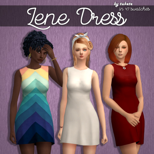 tukete:Lene DressBGCProper LODs and mapsCustom icon...