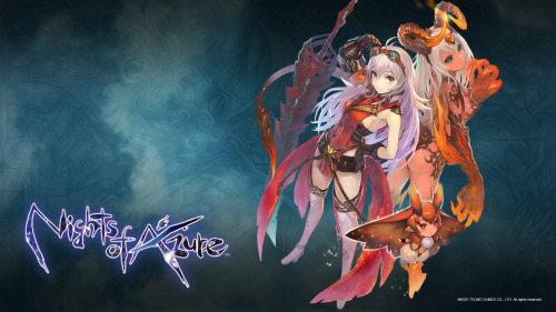 koeitecmoeurope:Nights of Azure wallpapers.