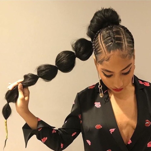 Bubble Ponytails Couture Icons