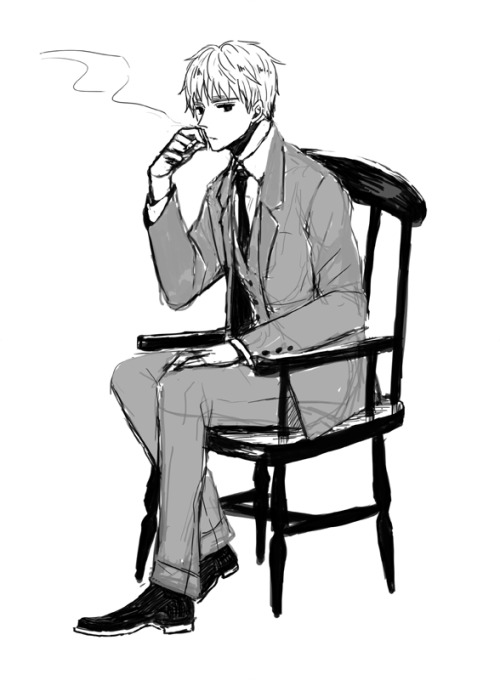 APH England hetalia hetalia axis powers aph smoking//