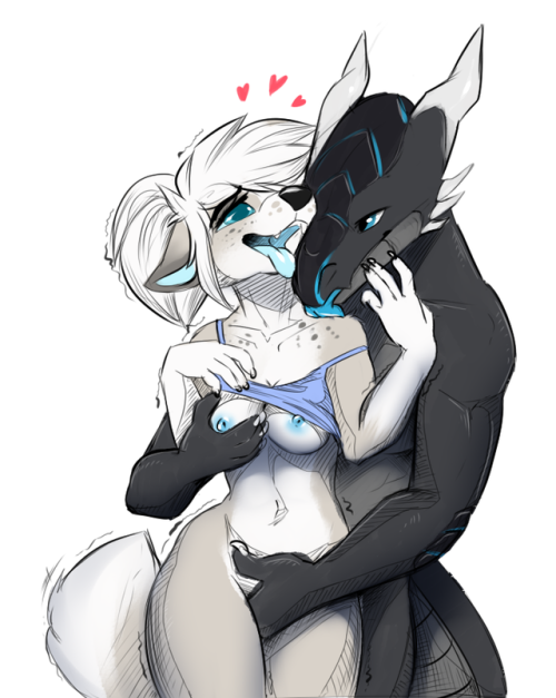 cutefurrybutts:[MF] Touchy feely - (SinalaNF) Source:...