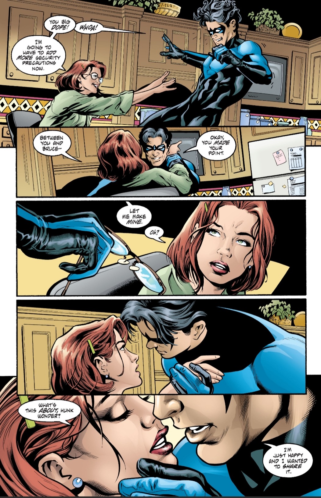 Pamela Isley And Barbara Gordon Porn - Just a kid in need of some Dickbabs â€” Greg Land has got to ...