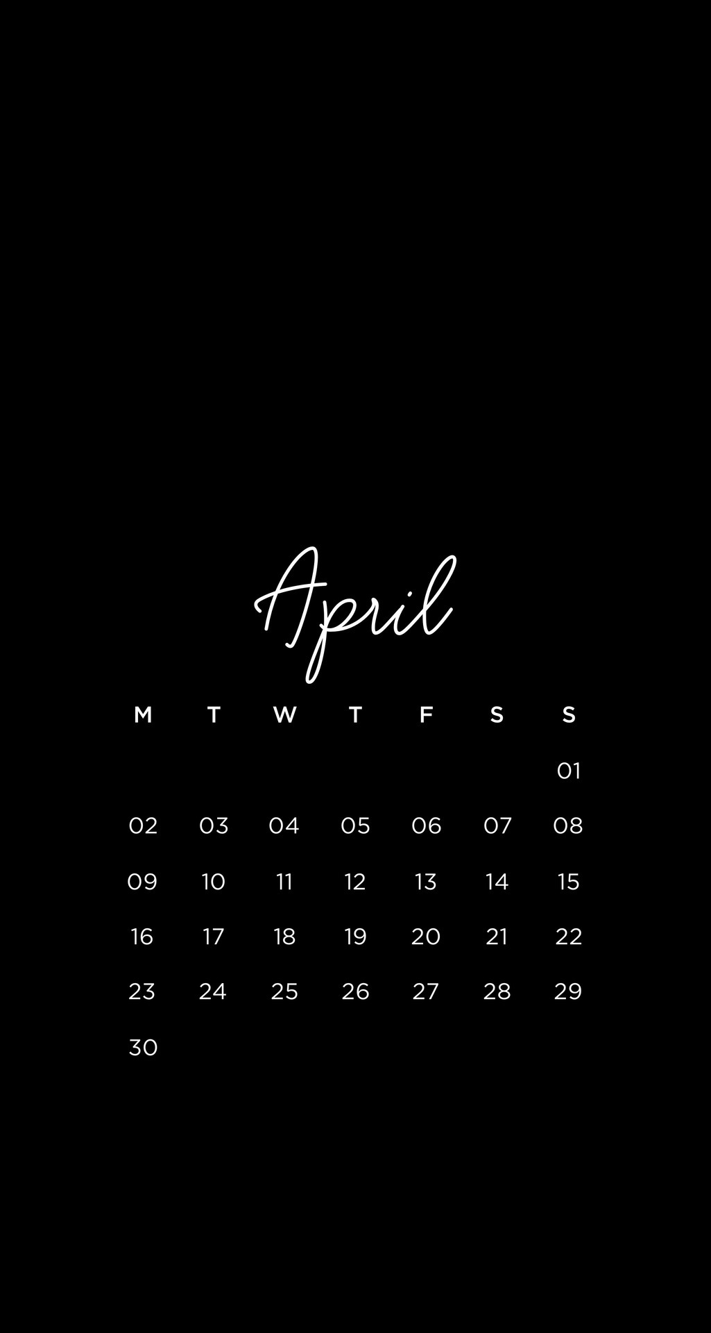 Emma S Studyblr April Minimalist Sans Serif Phone Wallpapers Here