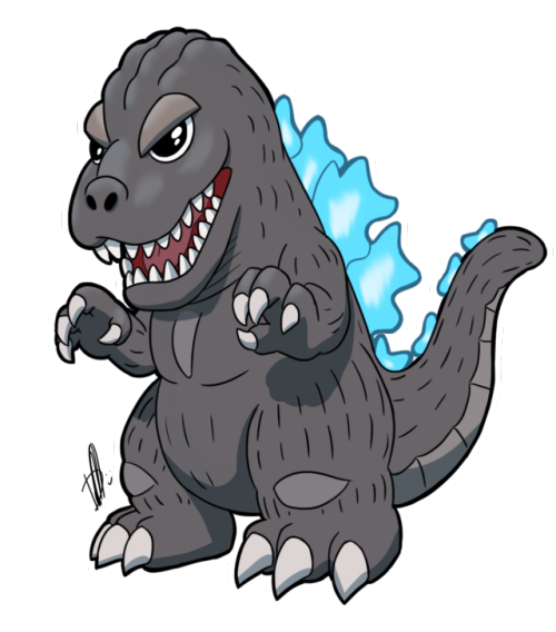 chibi gojira | Tumblr