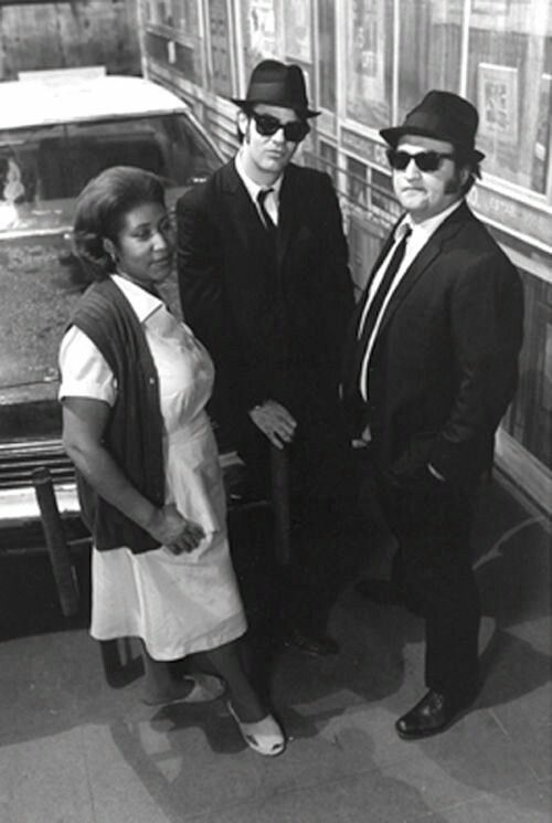 The Queen of Soul and the Blues Brothers - 1979 Check this blog!