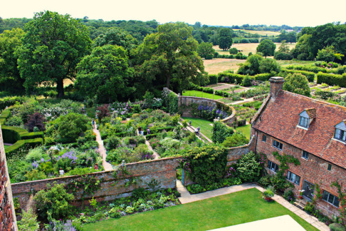 wanderthewood:Sissinghurst Castle Garden, Kent, England by...