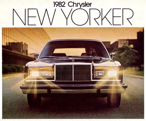 broughamheaven:1982 Chrysler New Yorker