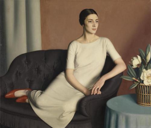 Meredith Frampton, Marguerite Kelsey, 1928.