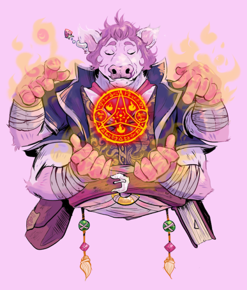 spoopy-eneko:topazlion:An eldritch warlock just in time for...