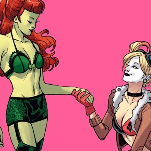 patsyjenn:harley quinn and poison ivy in dc comics: bombshells...