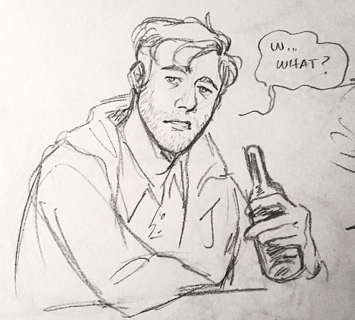 gearlic:i drew a really pretty shane..