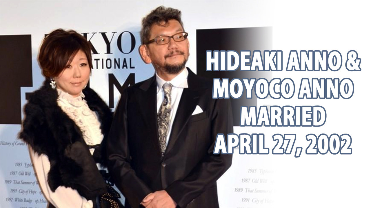 EvaMonkey.com — Congratulations to Hideaki Anno and Moyoco Anno on...