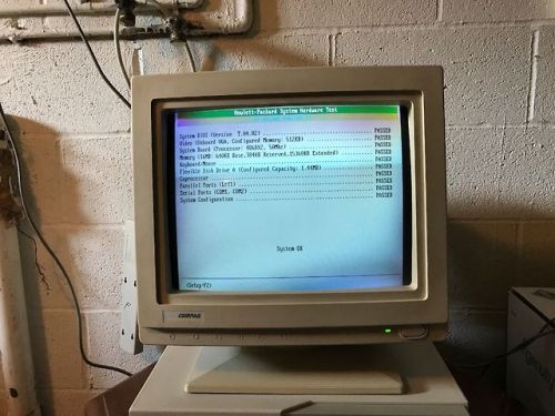 koney-scanlines:COMPAq CompUTEr modEL 471 sVGA coLOR MonitOr