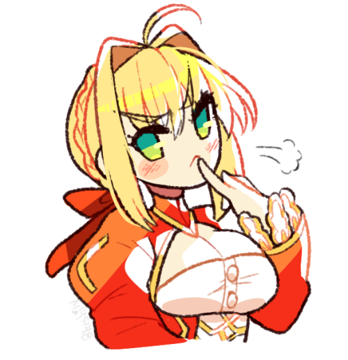 blushily:Nero doodle ★ reward for a Patron!