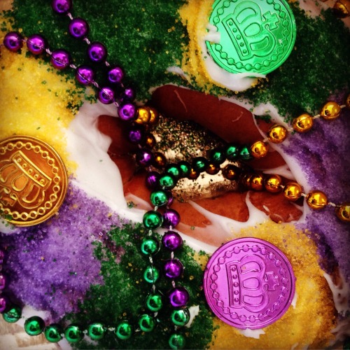 neworleans-by-studioblack:wholockgal:King cake and coffee is...