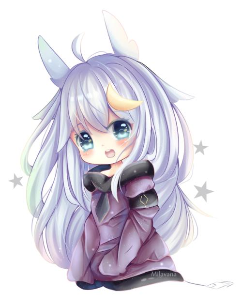 chibi girl on Tumblr