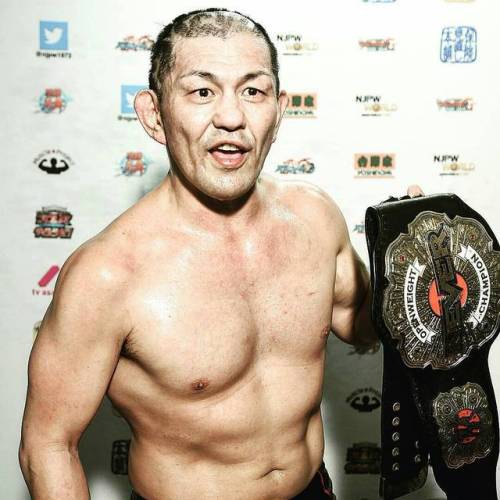 wrestlingmgc:NEVER Openweight Champion Minoru Suzuki