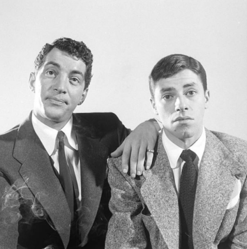 oldhollywood-mylove:Jerry Lewis and Dean Martin