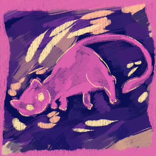 tatsuyasuou:Very Fast Mew Done In A Palette Challenge