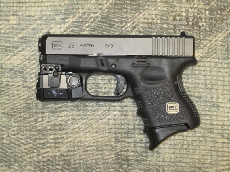 You're Not Bulletproof... - Custom A Glock 26 With The Viridian C5L ...