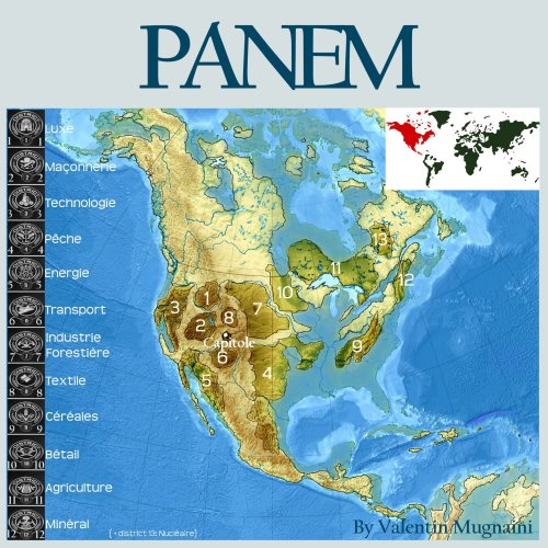 panem map on Tumblr