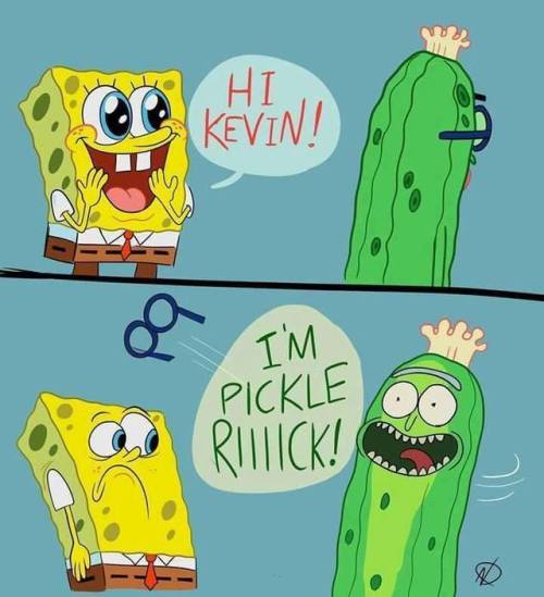 givememydailymemefix:“I’m Pickle Rick!”