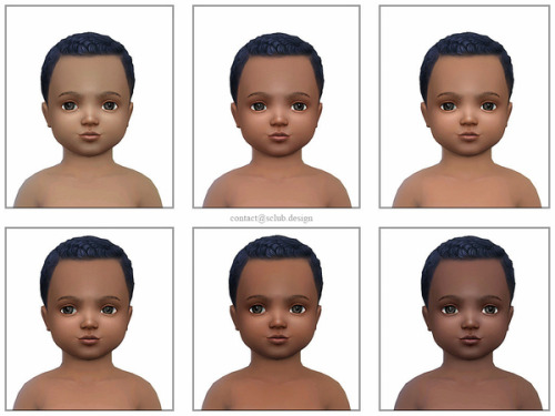 child default replacement skin sims 4