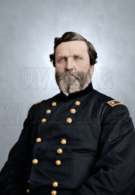 History in Full Color — Gen Thomas is fighting off the Confederates and ...