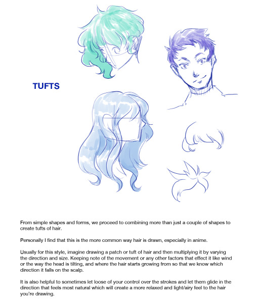 How To Draw Hair Tumblr