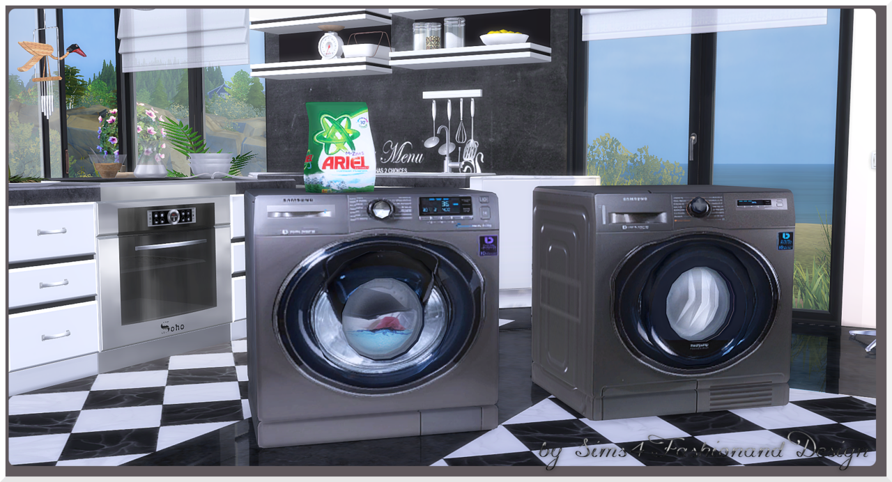 Sims 4 Washing Machine Cc